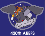 420th arefs elephant logo