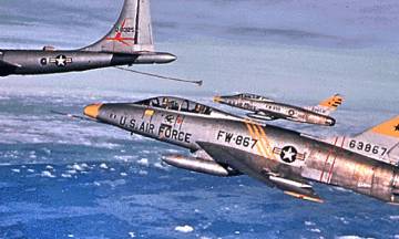 420th AREFS w F-100