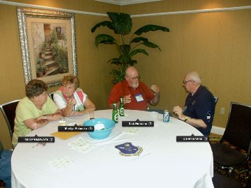 Nancy Wadsworth, Marilyn Reinecke, Dick Hermans, Clarence Veino