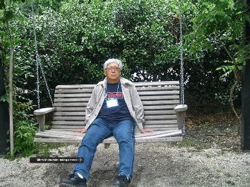 Mitch Matsudaira taking a break