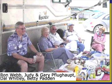 Ron Webb, Judy & Gary Pflughaupt, Dal Whitley, Betty Padden