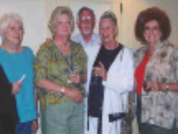 J Ackermann, Mary & Gary Pflughaupt, Peggy Rose