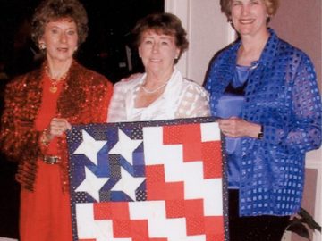 Patriotic Ladies: Rita Mewborn, Alice Humme, Natalie Hill