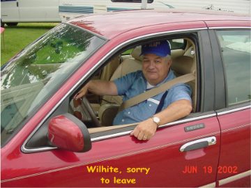 Wilhite, sorry to leave