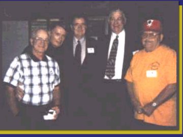 (Left to Right) Gene Martin; John DuRette; I.L. (Roy) Marler; Emory Morgan & Gordon Jacobson