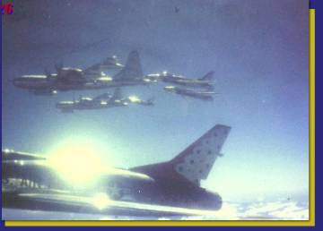 Refueling Thunderbirds