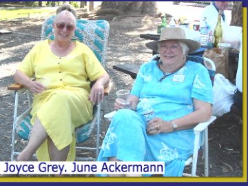 Joyce Grey, June Ackermann