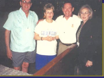 Chris Christensen, Carol Christensen, T.O. Williams III, Frances Williams