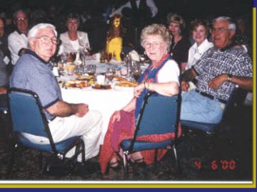 Gary Parker, John Hanna, Herb Pyle, Connie Rinaldi, Arlene Pyle, Natalie Clement, Fran & Bob Frazier